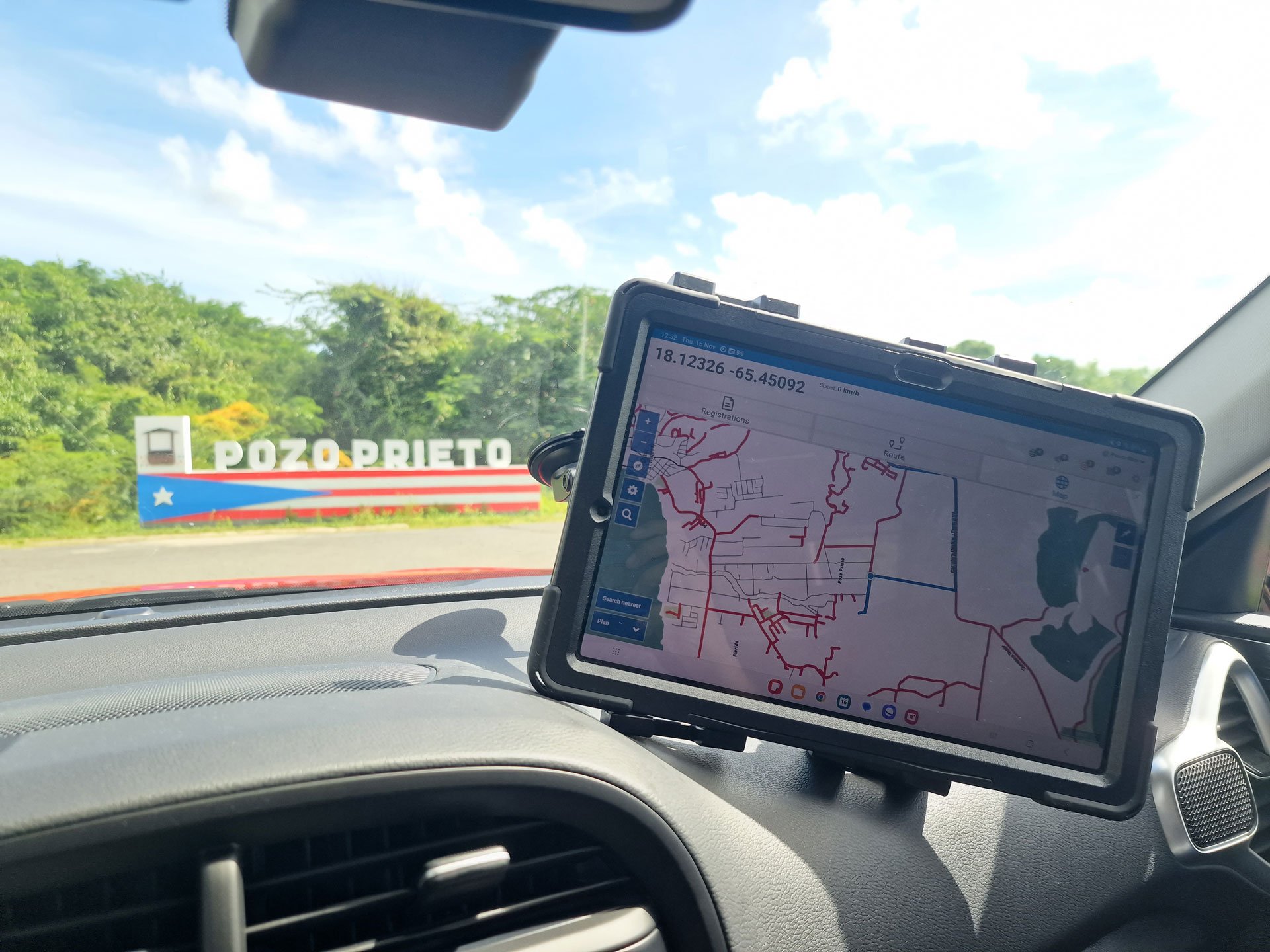 Autori app used for work management and planning 360-camera project in Puerto Rico