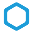 Autori-hexagon-blue
