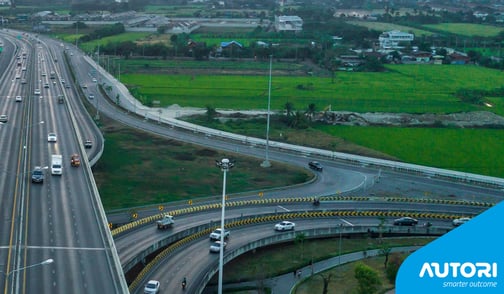 Image data from start of the daily road maintenance contract pays off!