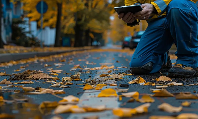 Digitize road maintenance and asset management with our solutions