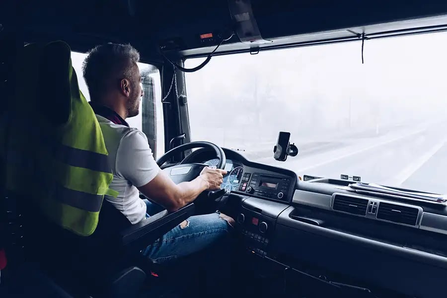 Road and street maintenance in winter